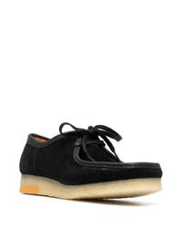 Bottines chukka en daim noires Clarks Originals