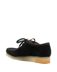 Bottines chukka en daim noires Clarks Originals