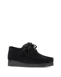 Bottines chukka en daim noires Clarks Originals