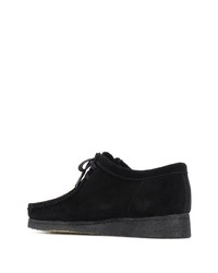 Bottines chukka en daim noires Clarks Originals