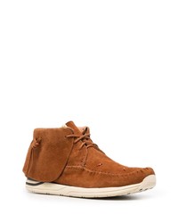 Bottines chukka en daim tabac VISVIM