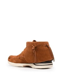 Bottines chukka en daim tabac VISVIM