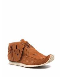 Bottines chukka en daim tabac VISVIM