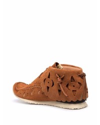 Bottines chukka en daim tabac VISVIM