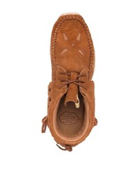 Bottines chukka en daim tabac VISVIM