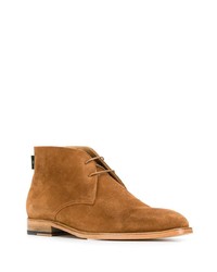 Bottines chukka en daim tabac PS Paul Smith