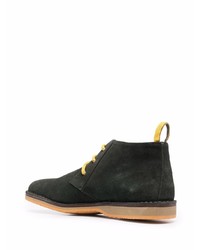 Bottines chukka en daim vert foncé Corneliani