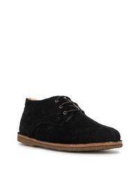 Bottines chukka en toile bleu marine Undercover