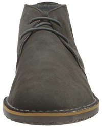 Bottines chukka gris foncé Geox