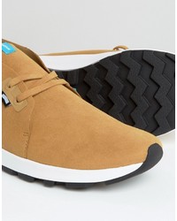 Bottines chukka marron clair Native