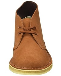 Bottines chukka marron clair Clarks Originals