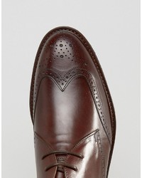 Bottines chukka marron foncé Selected