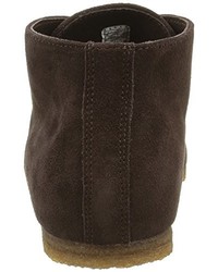 Bottines chukka marron foncé Schmoove