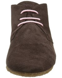 Bottines chukka marron foncé Schmoove