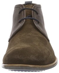 Bottines chukka marron foncé Sioux