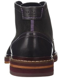 Bottines chukka marron foncé Ted Baker