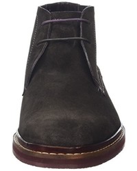 Bottines chukka marron foncé Ted Baker