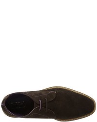 Bottines chukka marron foncé Ted Baker