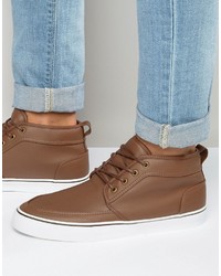 Bottines chukka marron Asos