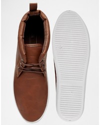 Bottines chukka marron Asos