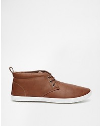 Bottines chukka marron Asos