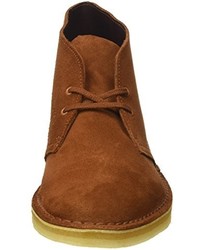 Bottines chukka marron Clarks Originals