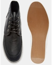 Bottines chukka noires Asos