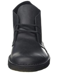 Bottines chukka noires Clarks Originals