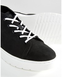 Bottines chukka noires Dr. Martens