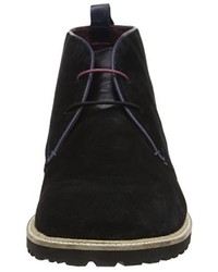 Bottines chukka noires Ted Baker