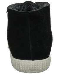 Bottines chukka noires Victoria