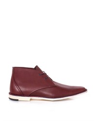 Bottines chukka pourpres