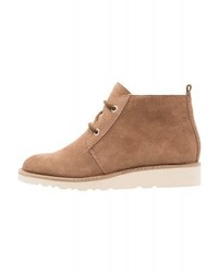 Bottines compensées marron clair Esprit