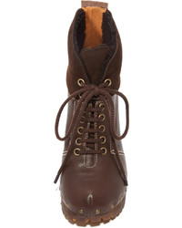 Bottines compensées marron See by Chloe