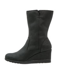 Bottines compensées noires UGG