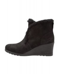 Bottines compensées noires UGG
