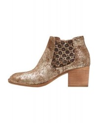 Bottines dorées Felmini