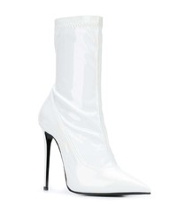 Bottines élastiques blanches Le Silla