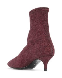 Bottines élastiques bordeaux Schutz