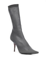 Bottines élastiques gris foncé Yeezy