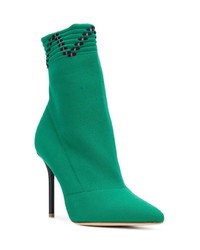 Bottines élastiques vert foncé Malone Souliers