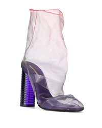 Bottines en caoutchouc transparentes Nicholas Kirkwood