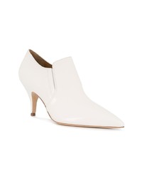 Bottines en cuir blanches Tory Burch