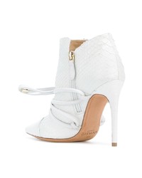 Bottines en cuir blanches Alexandre Birman