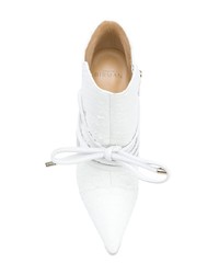 Bottines en cuir blanches Alexandre Birman