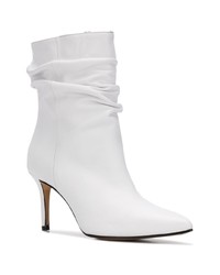 Bottines en cuir blanches Marc Ellis