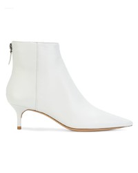 Bottines en cuir blanches Alexandre Birman