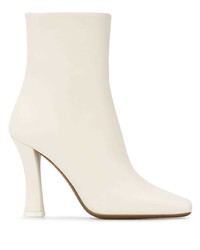 Bottines en cuir blanches Neous