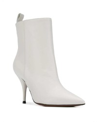 Bottines en cuir blanches L'Autre Chose