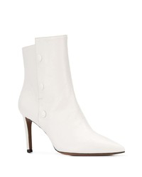 Bottines en cuir blanches L'Autre Chose